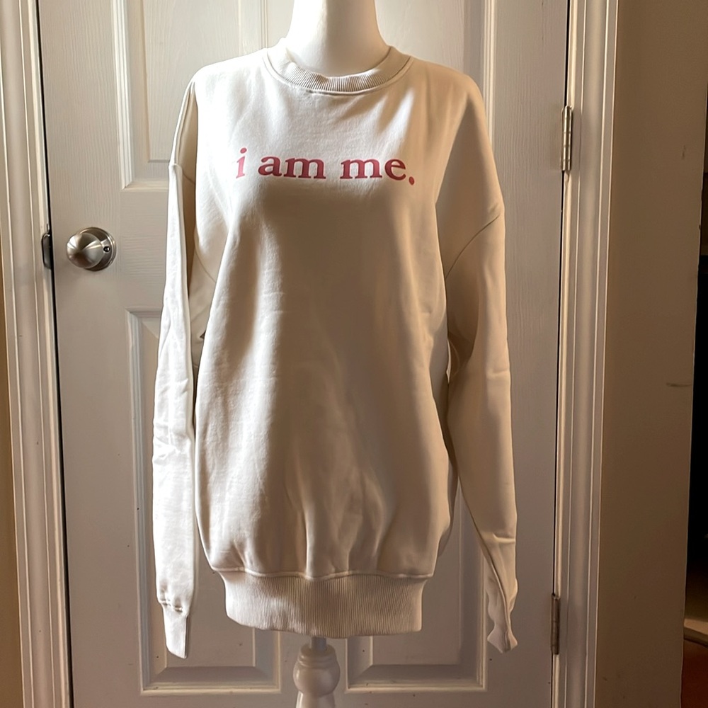 Jones Road brand “i am me.” sweatshirt (New)